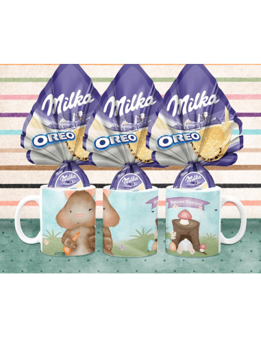 TAZA PASCUA DULCE DIBUJITOS