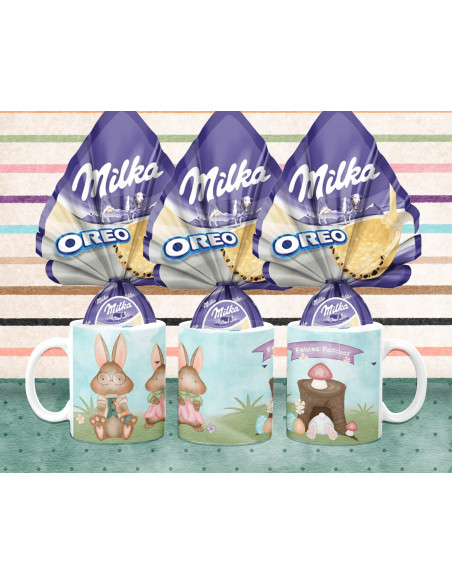 TAZA PASCUA DULCE DIBUJITOS