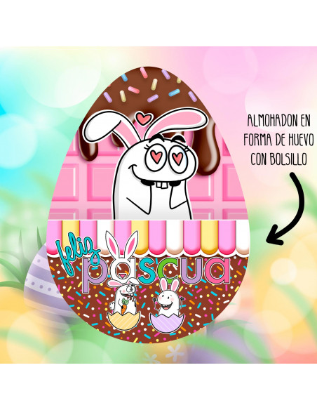 ALMOHADONES HUEVITO PACK FLORK