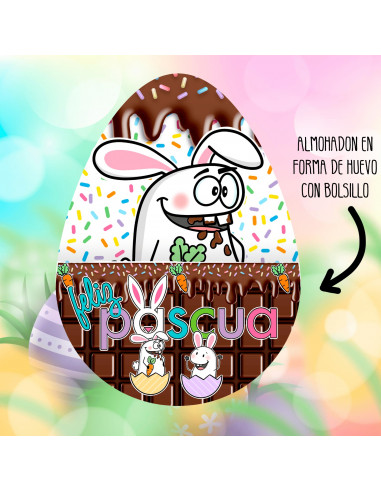 ALMOHADONES HUEVITO PACK FLORK