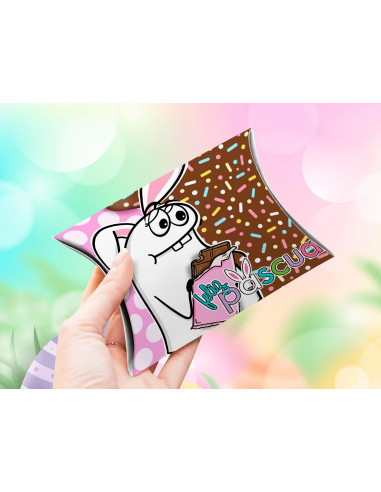 CAJA ALMOHADA PASCUA FLORK