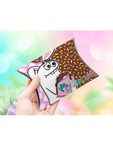 CAJA ALMOHADA PASCUA FLORK