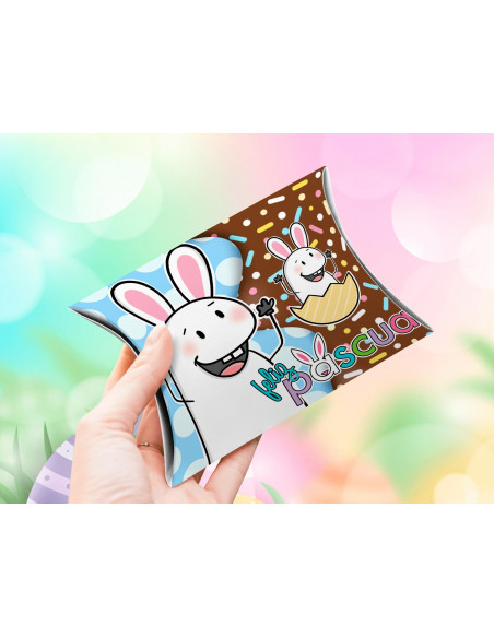 CAJA ALMOHADA PASCUA FLORK