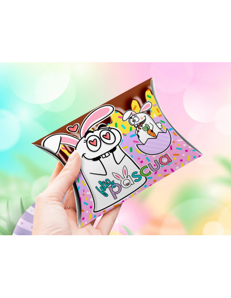 CAJA ALMOHADA PASCUA FLORK