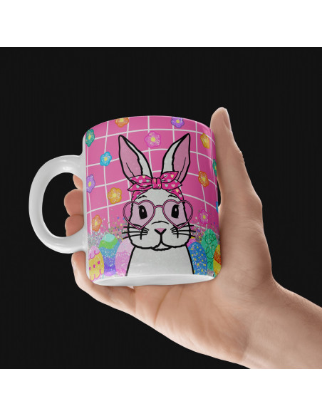 TAZA +BOLSITAS+ ALMOHADON CONEJITA