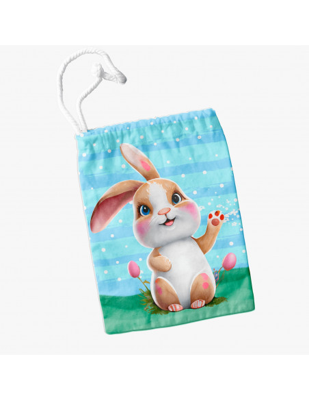 TAZA +BOLSITAS PASCUA DULCE DIBUJITOS