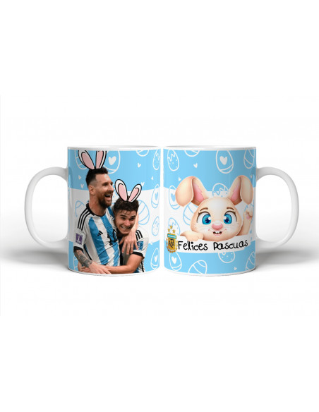 TAZA +BOLSITAS PASCUA ARGENTINA