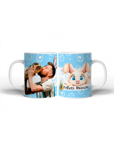 TAZA +BOLSITAS PASCUA ARGENTINA