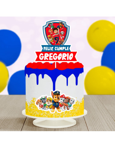 Topper Torta Paw Patrol