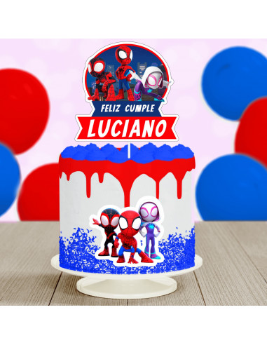 Topper Torta Spidey