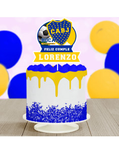 Topper Torta Boca