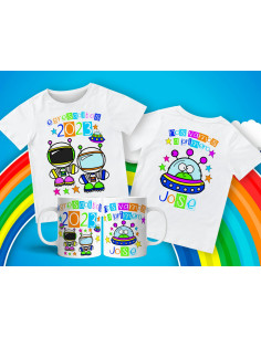 Remera + Taza Egresaditos...