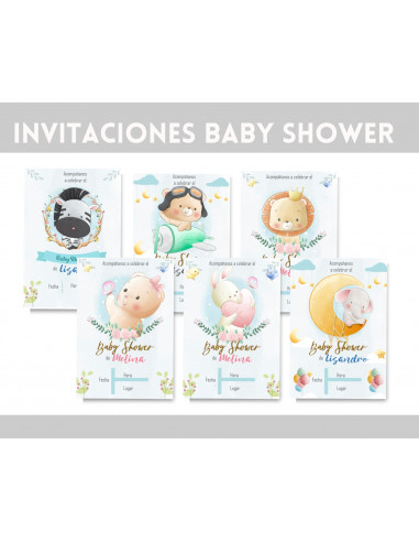 Invitaciones Baby Shower