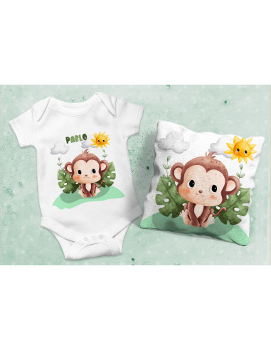 Body Almohadón Animalitos Selva +...