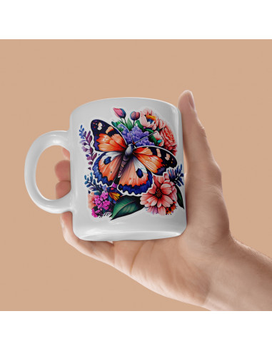 Tazas Mariposas + 17 Cliparts
