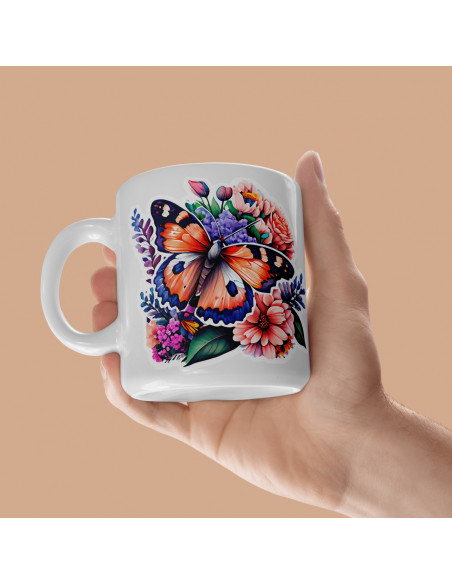 Tazas Mariposas + 17 Cliparts