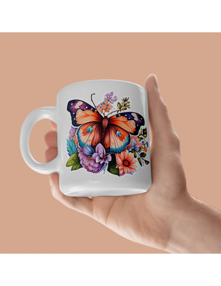 Tazas Mariposas + 17 Cliparts