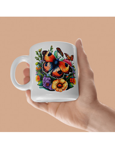 Tazas Mariposas + 17 Cliparts