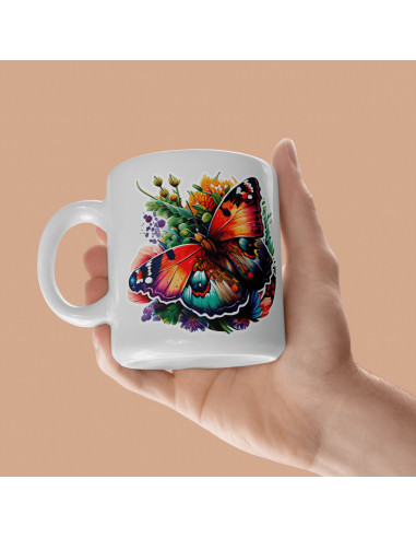 Tazas Mariposas + 17 Cliparts