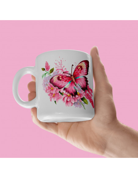 Tazas Mariposas + 17 Cliparts