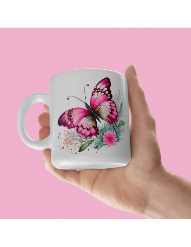 Tazas Mariposas + 17 Cliparts