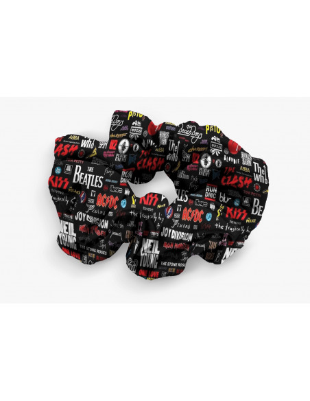 COLITAS- SCRUNCHIES PACK 6 ROCK