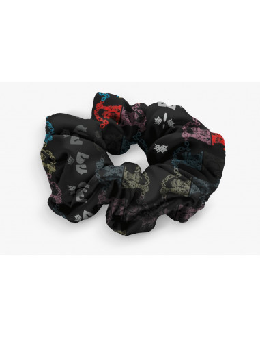 COLITAS- SCRUNCHIES PACK 6 ROCK