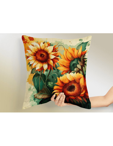 Almohadones Girasoles