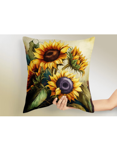 Almohadones Girasoles
