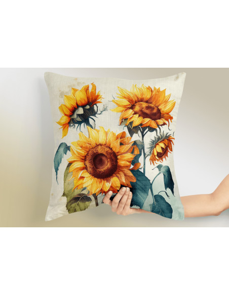 Almohadones Girasoles