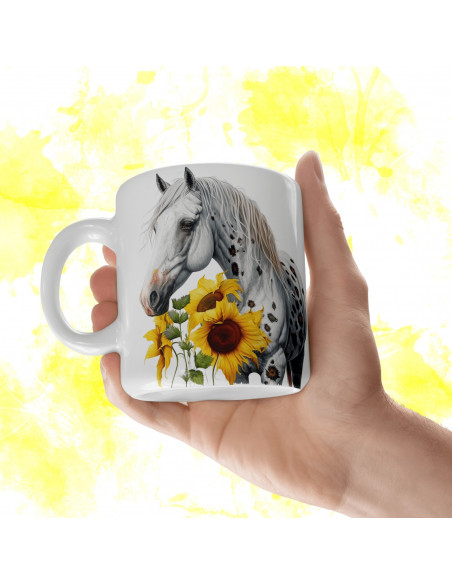 Tazas Girasoles + 25 Cliparts