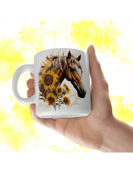 Tazas Girasoles + 25 Cliparts