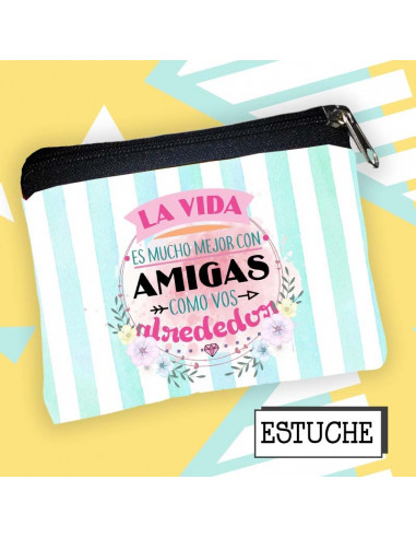 ESTUCHE - MONEDERO / DÍA DEL AMIGO
