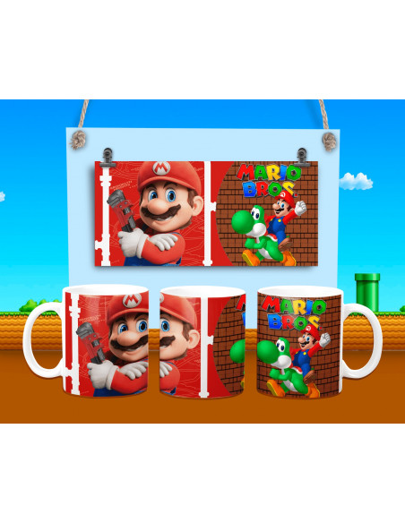 Tazas Mario Bross