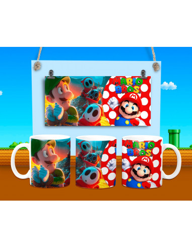 Tazas Mario Bross