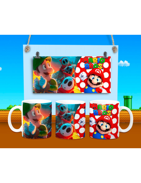 Tazas Mario Bross
