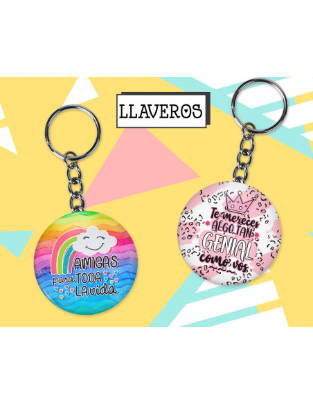 LLAVEROS DÍA DEL AMIGO