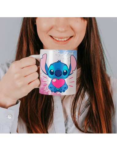 TAZAS STITCH ANGEL