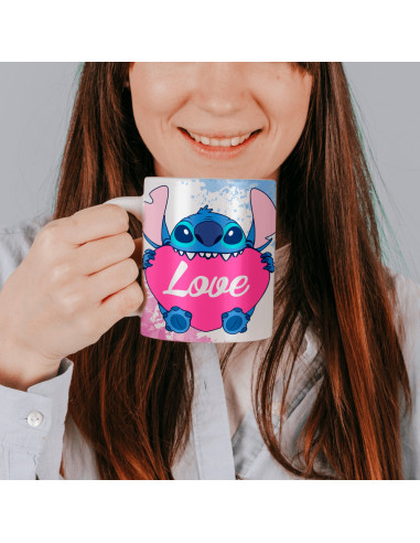 TAZAS STITCH ANGEL