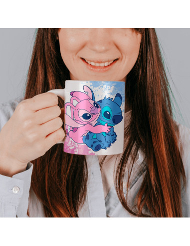 TAZAS STITCH ANGEL