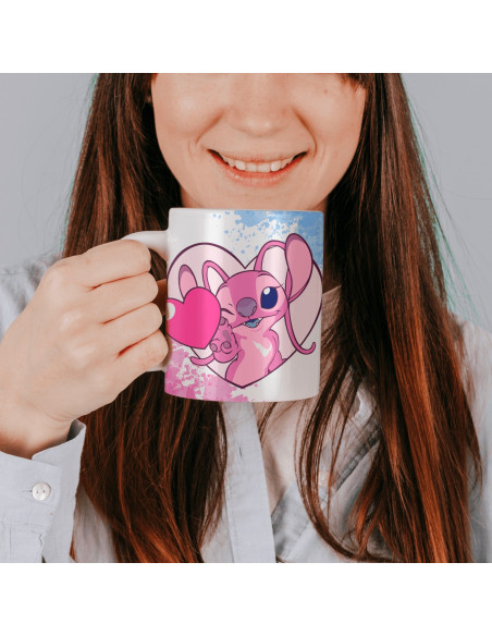 TAZAS STITCH ANGEL