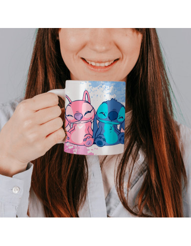 TAZAS STITCH ANGEL