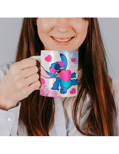 TAZAS STITCH ANGEL