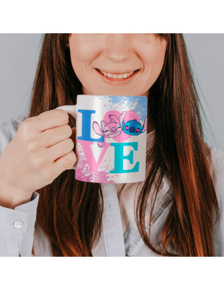 TAZAS STITCH ANGEL