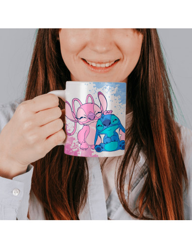TAZAS STITCH ANGEL