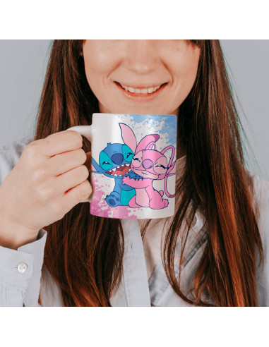 TAZAS STITCH ANGEL