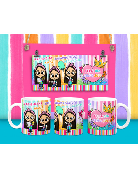 Taza+Bolsitas Maestra Jardinera