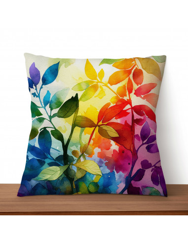 Almohadones Floreado Colorido