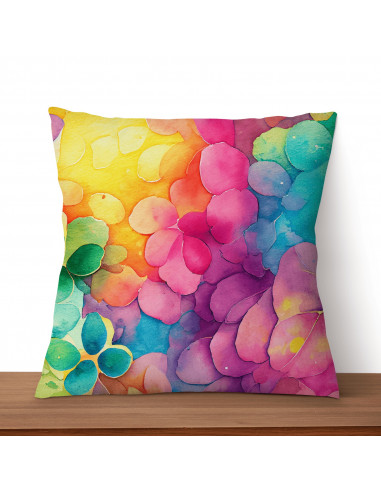 Almohadones Floreado Colorido