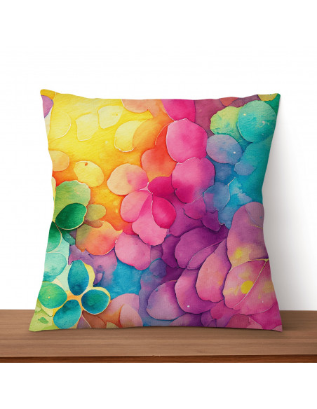 Almohadones Floreado Colorido
